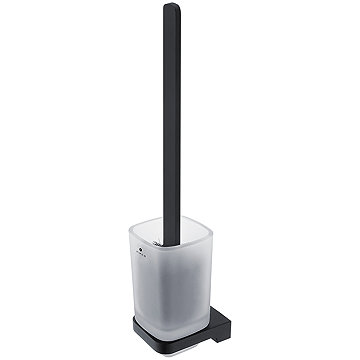 

Nimco Maya černá WC štětka – toaletní kartáč s hranatou rukojetí MAC-29094CN-HR-90