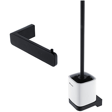 

Nimco Maya černá Koupelnová sada k wc – toaletní štětka a držák papíru MAC-set-94KN-90