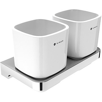 

Nimco Maya chrom Držák na kartáčky s pohárky MA-29058DK-26