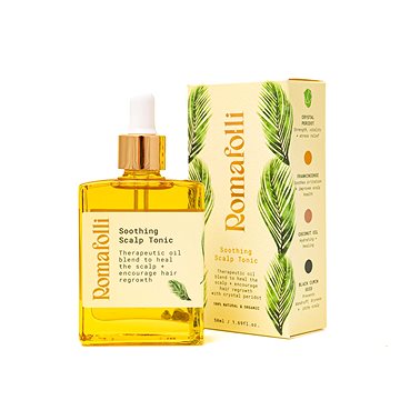 

Romafolli Zklidňující tonikum na šupinatou pokožku hlavy, 50 ml