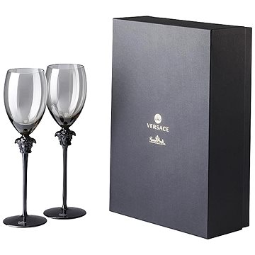 

ROSENTHAL VERSACE CRYSTAL MEDUSA LUMIERE HAZE Bílé víno, 2 ks