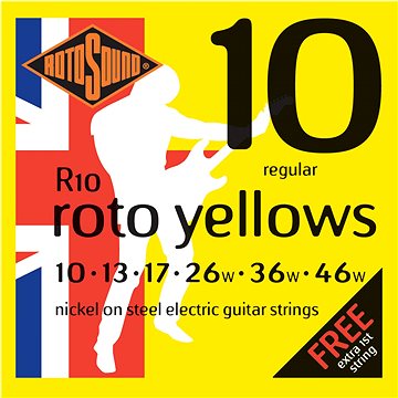 

Rotosound R10 Roto Yellows