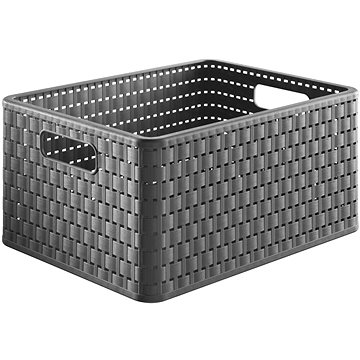 

Rotho Úložný box A5 Country 6L - antracit