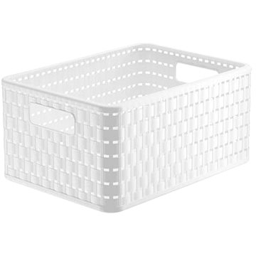 

Rotho Úložný box A5 Country 6L - bílý