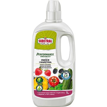 

SUBSTRAL Hnojivo tekuté PERFORMANCE ORGANICS - OVOCE A ZELENINA, 1 l