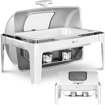 

Royal Catering stolní ohřívač těstovin s víkem RollTop s okénkem GN 1/1 8,5 l