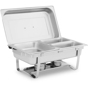 

Royal Catering bufetový ohřívač potravin pro 1/2 GN + 2× 1/4 GN ohřívače těstovin