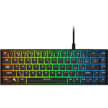 Rapture CHARLIE Wired, Gateron G Pro 3.0 Red, černá - CZ/SK