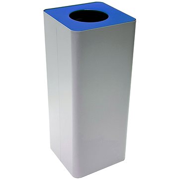

Odpadkový koš na tříděný odpad Caimi Brevetti Centolitri G, 100 L - modrý, papír