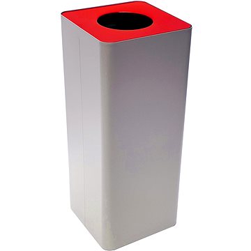 

Odpadkový koš na tříděný odpad Caimi Brevetti Centolitri G, 100 L - červený, elektro