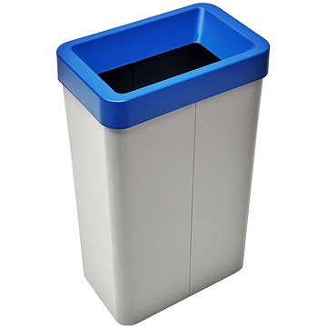 

Odpadkový koš na tříděný odpad Caimi Brevetti Maxi G,70 L, modrý, papír