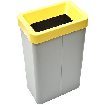 

Odpadkový koš na tříděný odpad Caimi Brevetti Maxi G,70 L, žlutý, plast