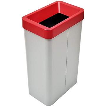 

Odpadkový koš na tříděný odpad Caimi Brevetti Maxi G,70 L, červený, elektro