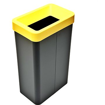 

Odpadkový koš na tříděný odpad Caimi Brevetti Maxi N,70 L, žlutý, plast