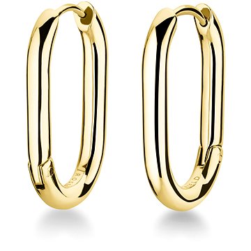 

Rosefield Large Oval Hoops Gold 25,5 × 17,5 mm, JEOLG-J567