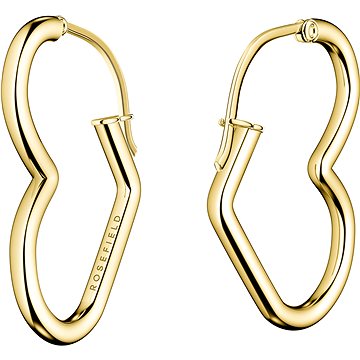 

Rosefield Heart Hoops Gold 25,7 × 17,5 mm, JEHHG-J579