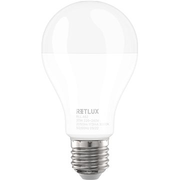 

RETLUX RLL 462 A67 E27 bulb 20W WW