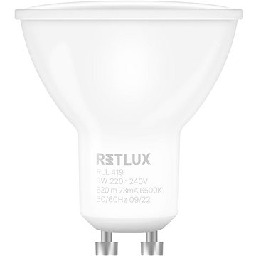 

RETLUX RLL 419 GU10 bulb 9W DL