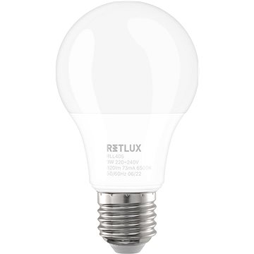 

RETLUX RLL 405 A60 E27 bulb 9W DL