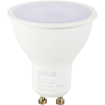 

RETLUX RLL 417 GU10 bulb 9W WW