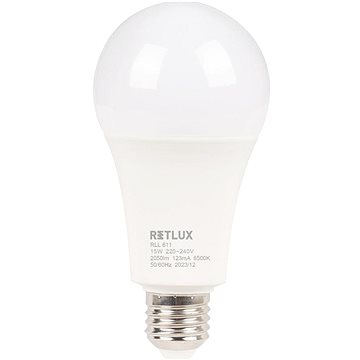 

RETLUX RLL 611 A70 E27 bulb 15W DL D