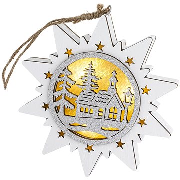 

RETLUX RXL 464 Hvězdný kostel 14cm 3LED WW