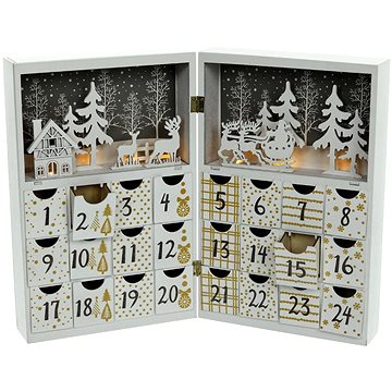 

RETLUX RXL 440 Kalendář adventní 8 LED 30cm