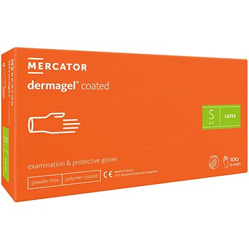 

MERCATOR MEDICATOR Dermagel Coated bílé 100 ks, vel. S