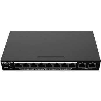 

Ruijie Networks Reyee RG-ES210GC-LP, 10-Port Gigabit Smart Cloud Mananged PoE Switch