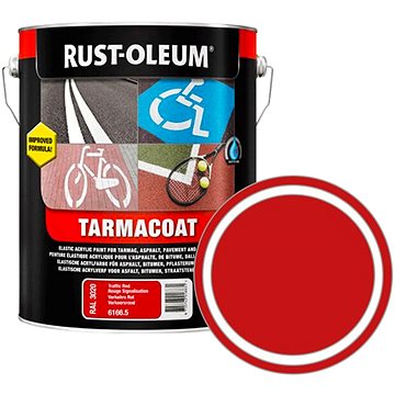 

Rust-Oleum Tarmacoat pro vodorovné značení, 5 l, červená