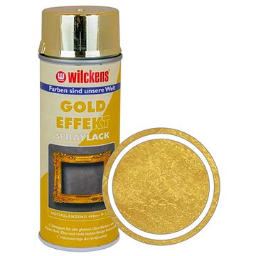 

Wilckens Dekorační barva ve spreji efekt zlatý chrom Gold Effekt 400 ml