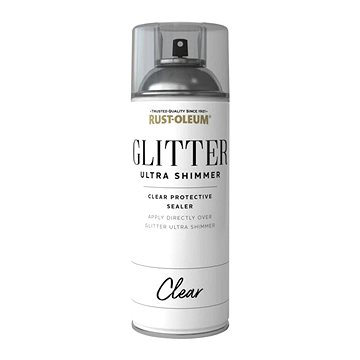 

Rust-Oleum Bezbarvý ochranný lak ve spreji Glitter Clear Protective Sealer 400 ml