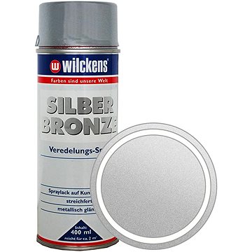 

Wilckens Dekorační barva ve spreji efekt stříbrný bronz Silberbronze 400 ml