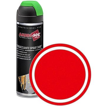 

AMBRO-SOL Značkovací barva ve spreji 360° MARKER PAINT 500 ml, červená