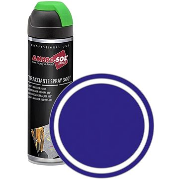 

AMBRO-SOL Značkovací barva ve spreji 360° MARKER PAINT 500 ml, modrá