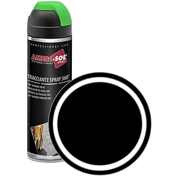 

AMBRO-SOL Značkovací barva ve spreji 360° MARKER PAINT 500 ml, černá