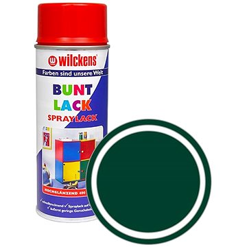

Wilckens Syntetická vrchní barva ve spreji vysoký lesk 400 ml zelená, WI.16060500140
