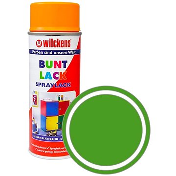 

Wilckens Syntetická vrchní barva ve spreji pololesk 400 ml zelená, WI.16164000140