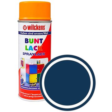 

Wilckens Syntetická vrchní barva ve spreji pololesk 400 ml modrá, WI.16150300140