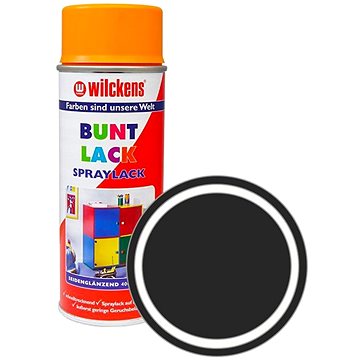 

Wilckens Syntetická vrchní barva ve spreji pololesk 400 ml černá, WI.16190500140
