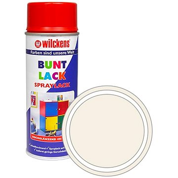 

Wilckens Syntetická vrchní barva ve spreji vysoký lesk 400 ml bílá, WI.16091000140