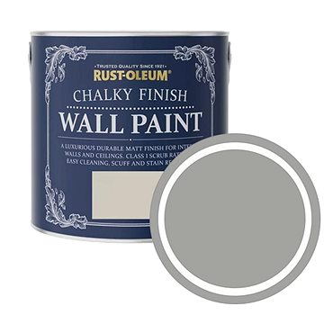 

Rust-Oleum Omyvatelná barva na stěny a stropy Chalky Finish Wall Paint IV, šedá, 2,5 l