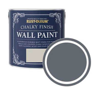 

Rust-Oleum Omyvatelná barva na stěny a stropy Chalky Finish Wall Paint I, šedá, 1 l
