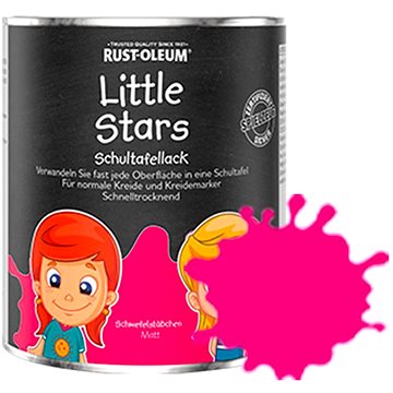

Rust-Oleum Tabulová barva do dětského pokoje Little Stars Chalkboard Paint, růžová