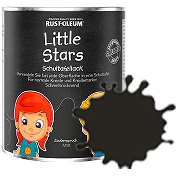 

Rust-Oleum Tabulová barva do dětského pokoje Little Stars Chalkboard Paint, černá, 0,25 l