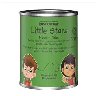 

Rust-Oleum Certifikovaná neonová barva do dětského pokoje Little Stars, zelená