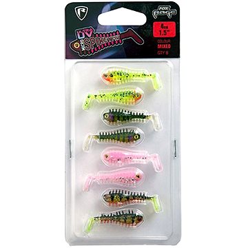 

FOX Rage Micro Spikey Fry Ultra UV 4cm Mixed Colours 8ks