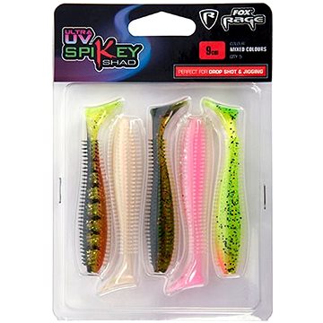 

FOX Rage Spikey Shad Ultra UV 12cm Mixed Colours 5ks