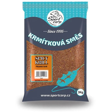 

Sportcarp Vnadící směs Spicy Krill 3 kg