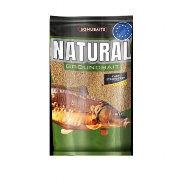 

Sonubaits Vnadící směs Natural Carp Strawberry 1 kg